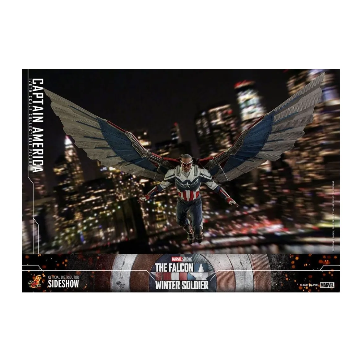 Hot Toys Marvel - Captain America 1/6 - The Falcon and The Winter Soldier