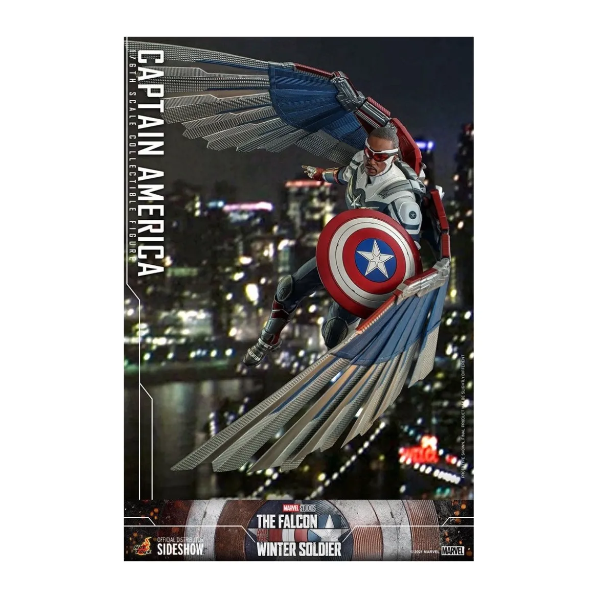 Hot Toys Marvel - Captain America 1/6 - The Falcon and The Winter Soldier