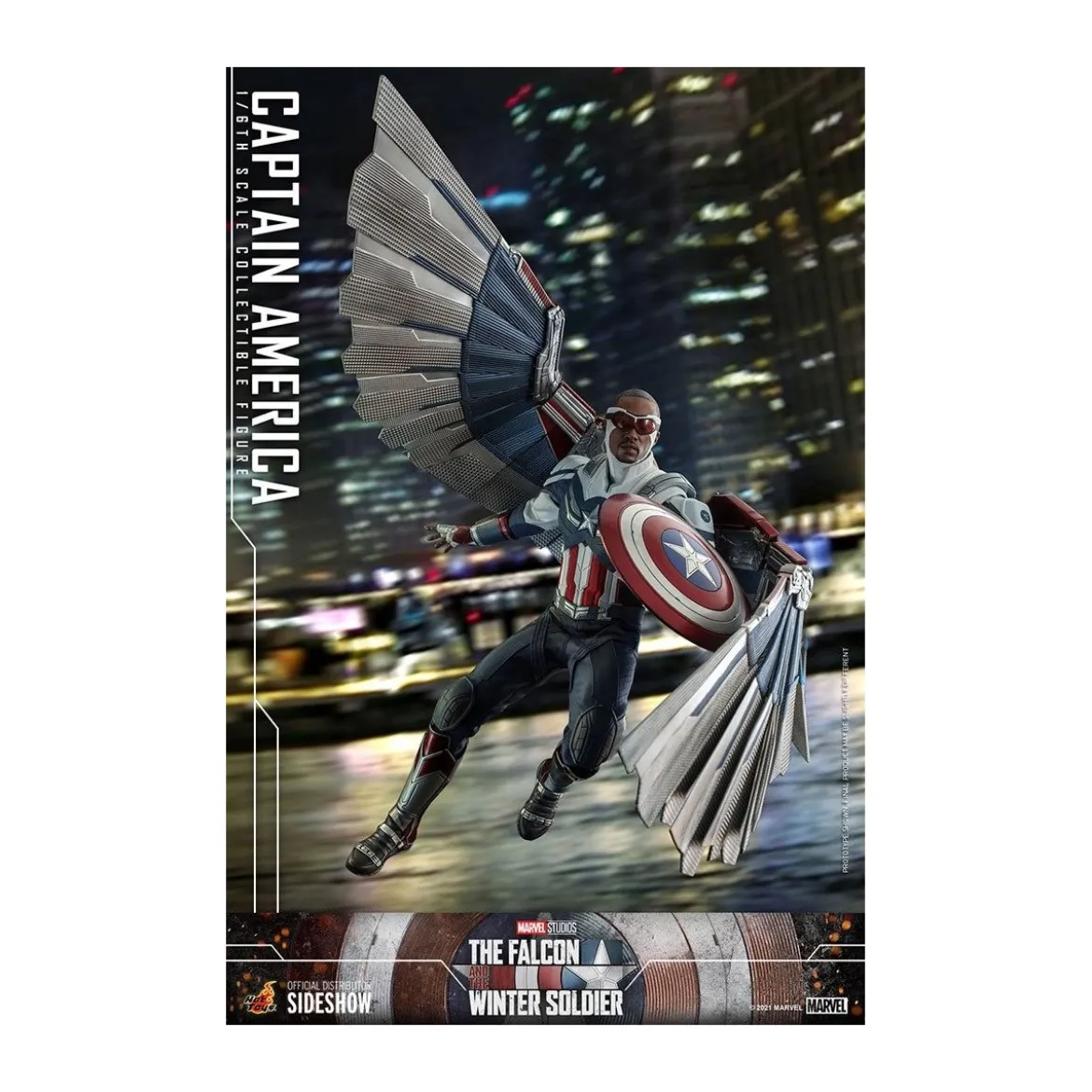Hot Toys Marvel - Captain America 1/6 - The Falcon and The Winter Soldier
