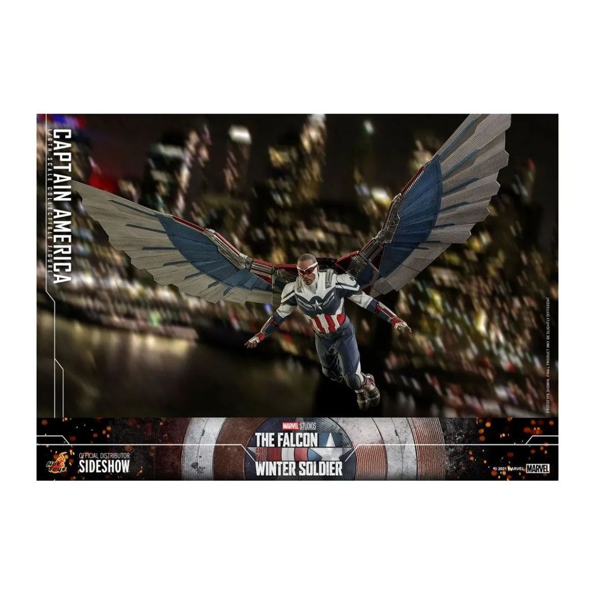 Hot Toys Marvel - Captain America 1/6 - The Falcon and The Winter Soldier
