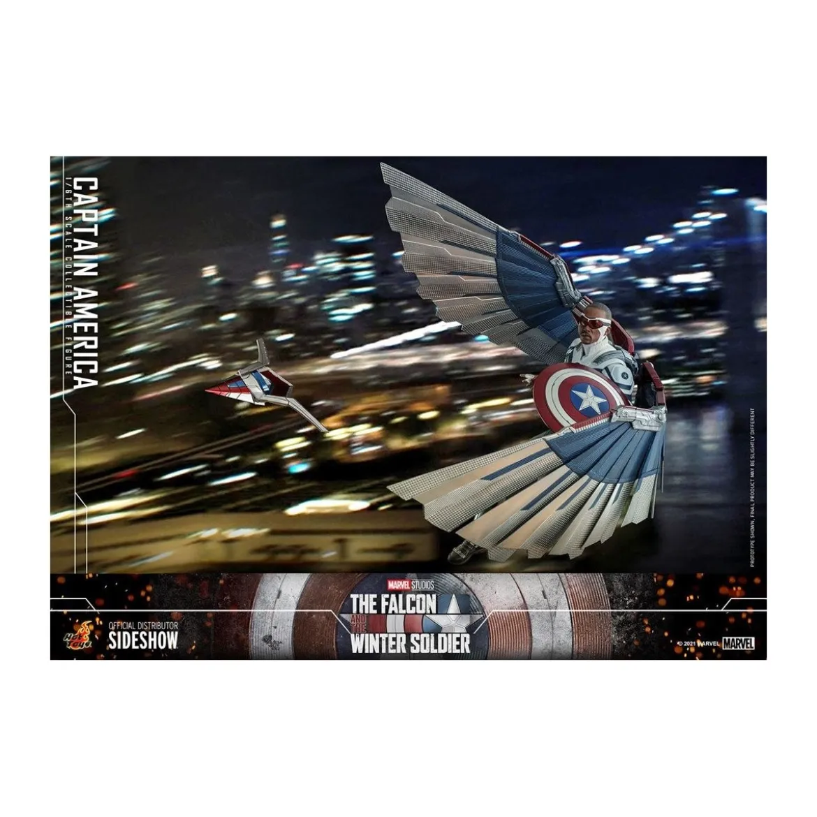 Hot Toys Marvel - Captain America 1/6 - The Falcon and The Winter Soldier
