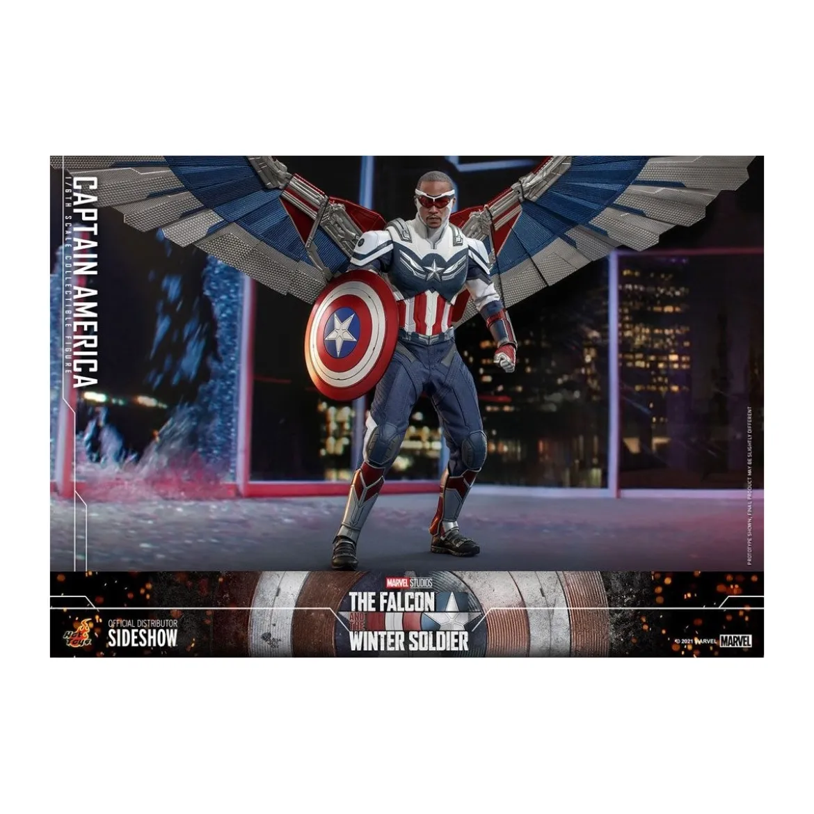 Hot Toys Marvel - Captain America 1/6 - The Falcon and The Winter Soldier
