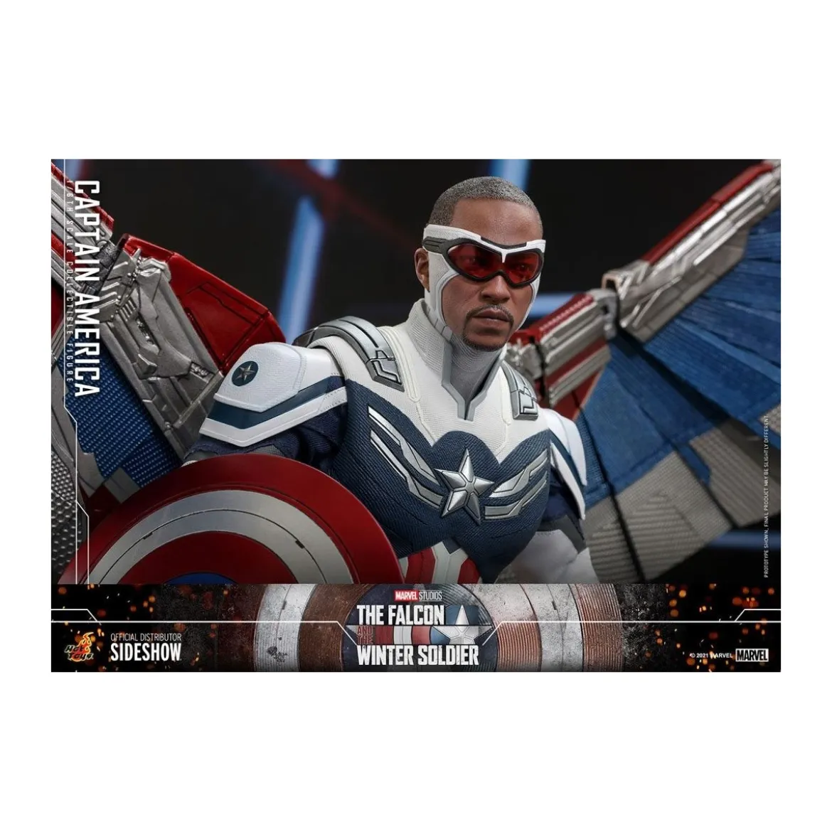Hot Toys Marvel - Captain America 1/6 - The Falcon and The Winter Soldier