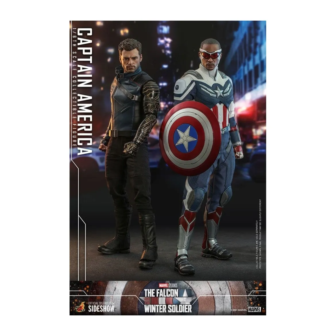 Hot Toys Marvel - Captain America 1/6 - The Falcon and The Winter Soldier
