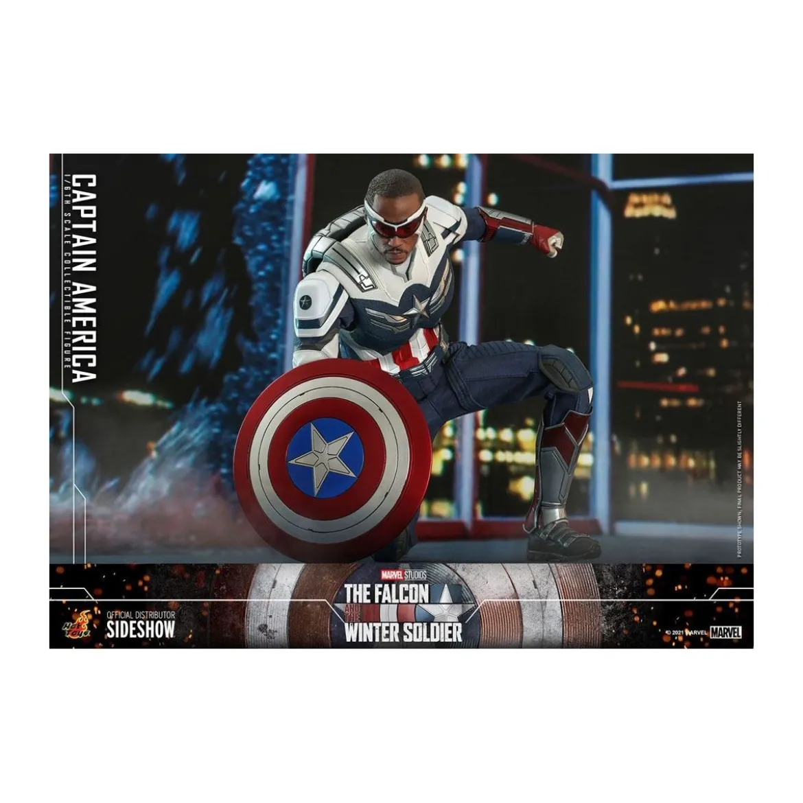 Hot Toys Marvel - Captain America 1/6 - The Falcon and The Winter Soldier