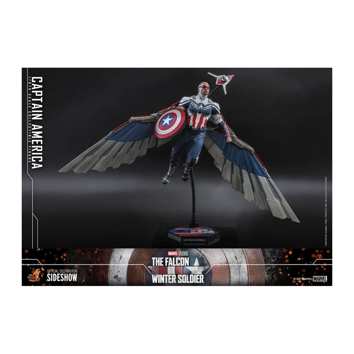 Hot Toys Marvel - Captain America 1/6 - The Falcon and The Winter Soldier