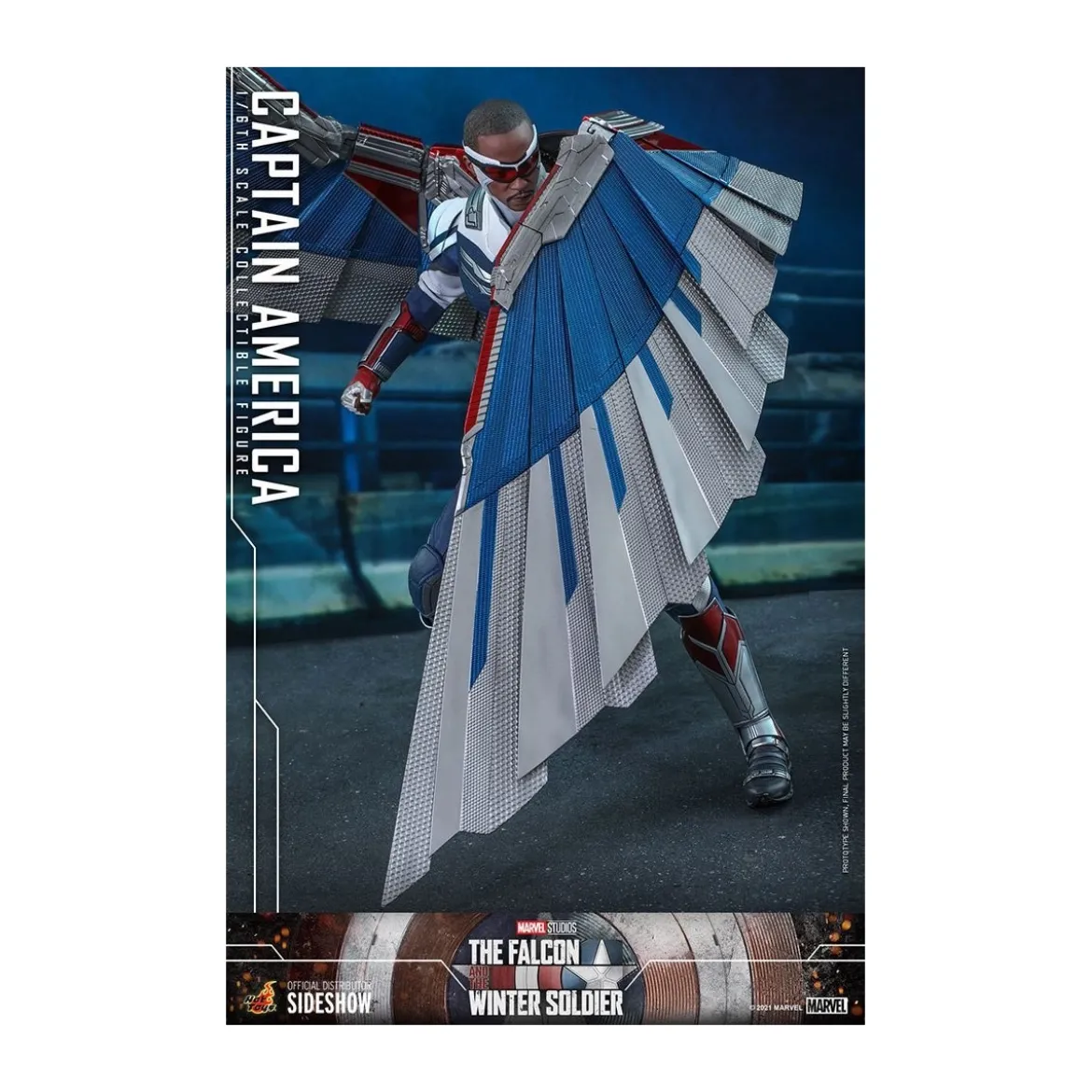 Hot Toys Marvel - Captain America 1/6 - The Falcon and The Winter Soldier