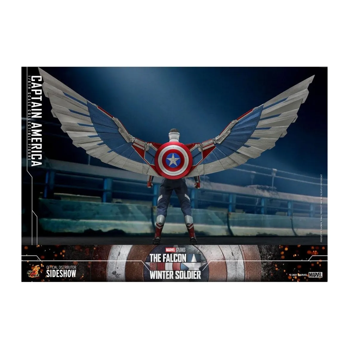 Hot Toys Marvel - Captain America 1/6 - The Falcon and The Winter Soldier