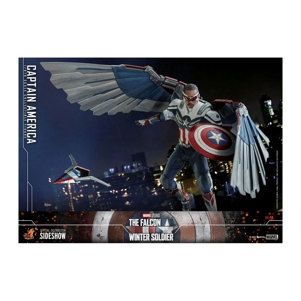 Hot Toys Marvel - Captain America 1/6 - The Falcon and The Winter Soldier