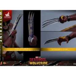 Hot Toys Marvel Deadpool & Wolverine - Wolverine (Classic Brown and Tan) MMS 1/6 Exclusive Edition