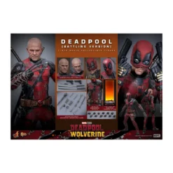 Hot Toys Marvel Deadpool & Wolverine - Deadpool (Battling Version) MMS 1/6