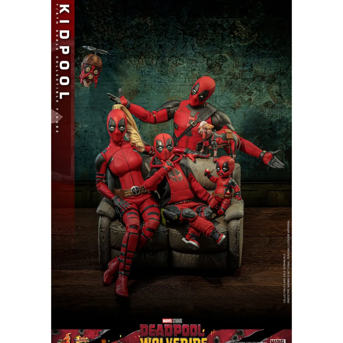 Hot Toys Marvel Deadpool & Wolverine - Kidpool MMS 1/6