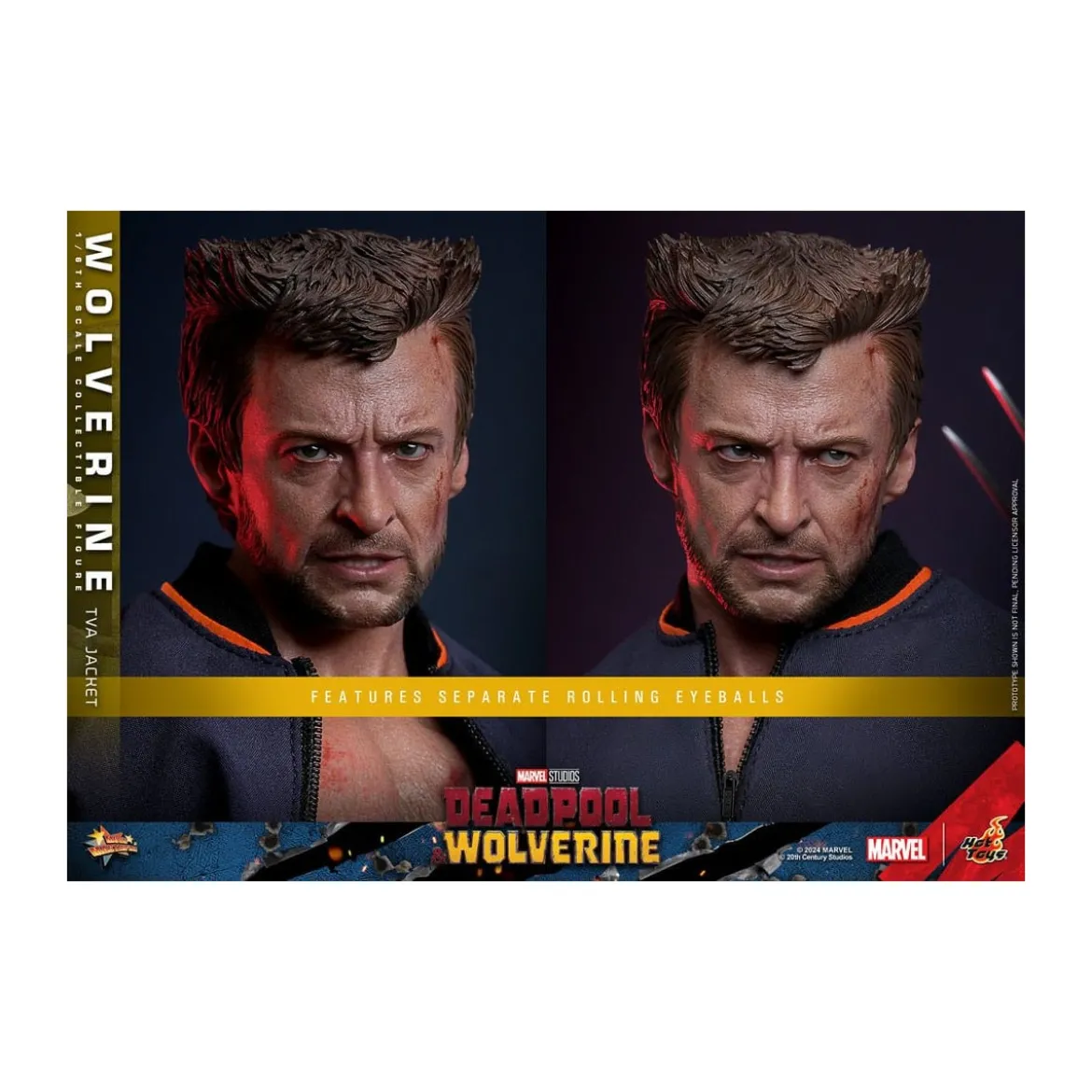Hot Toys Marvel Deadpool & Wolverine - Wolverine TVA Jacket Version MMS 1/6