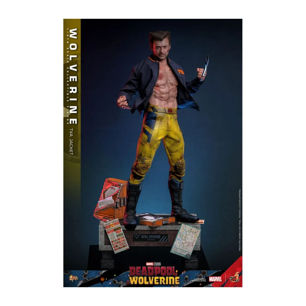 Hot Toys Marvel Deadpool & Wolverine - Wolverine TVA Jacket Version MMS 1/6