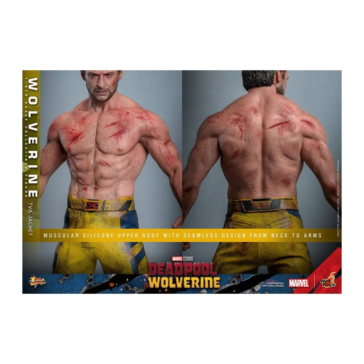 Hot Toys Marvel Deadpool & Wolverine - Wolverine TVA Jacket Version MMS 1/6