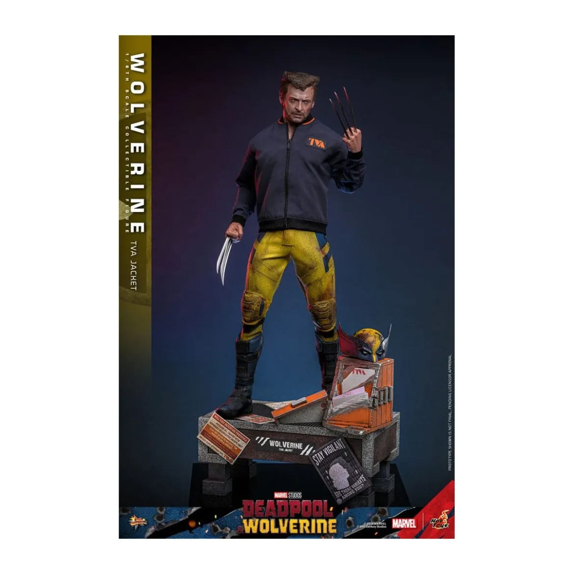 Hot Toys Marvel Deadpool & Wolverine - Wolverine TVA Jacket Version MMS 1/6