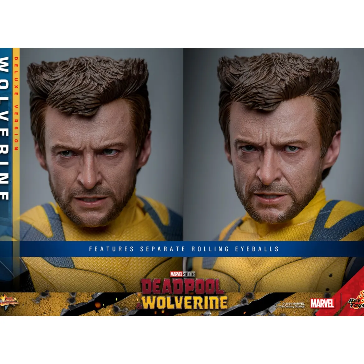 Hot Toys Marvel Deadpool & Wolverine - Wolverine MMS 1/6 Deluxe Version