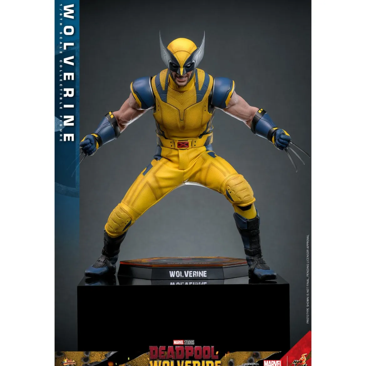 Hot Toys Marvel Deadpool & Wolverine - Wolverine MMS 1/6 Deluxe Version