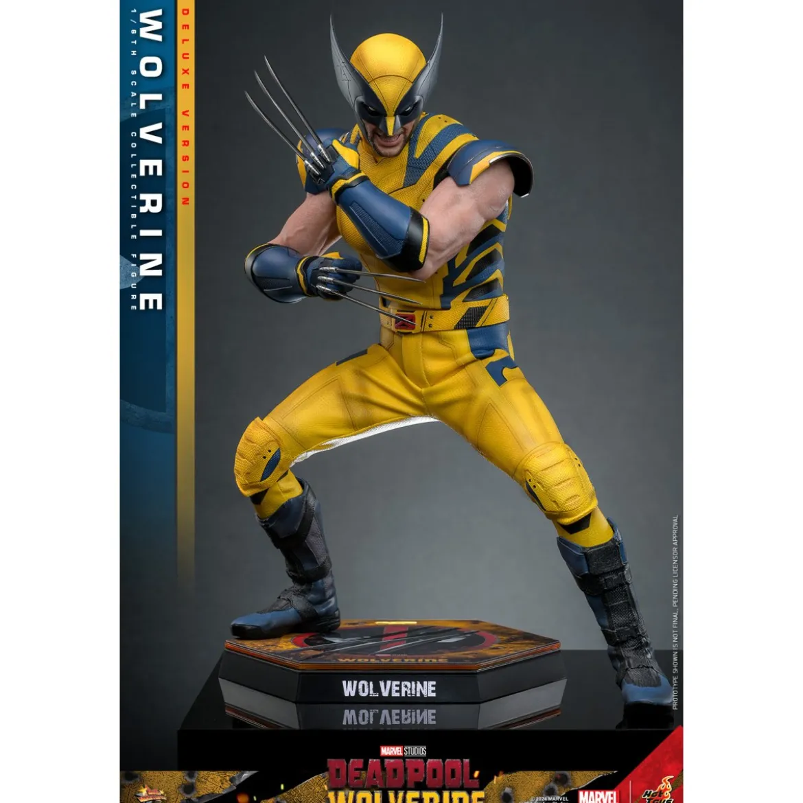 Hot Toys Marvel Deadpool & Wolverine - Wolverine MMS 1/6 Deluxe Version