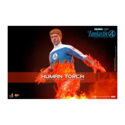 Hot Toys Marvel - Fantastic Four: First Steps - Human Torch MMS 1/6 - Johnny Storm
