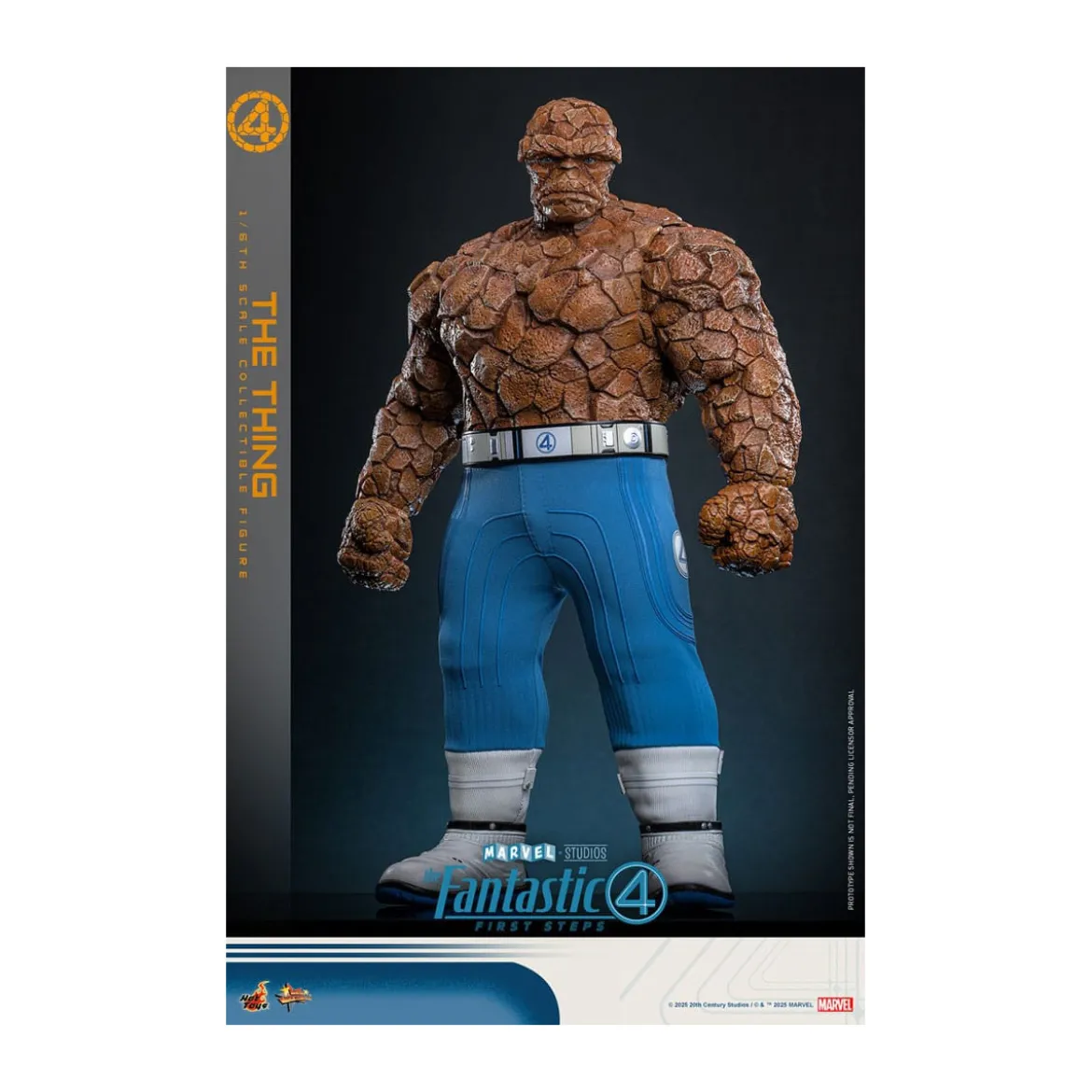 Hot Toys Marvel - Fantastic Four: First Steps - The Thing MMS 1/6 - La Chose