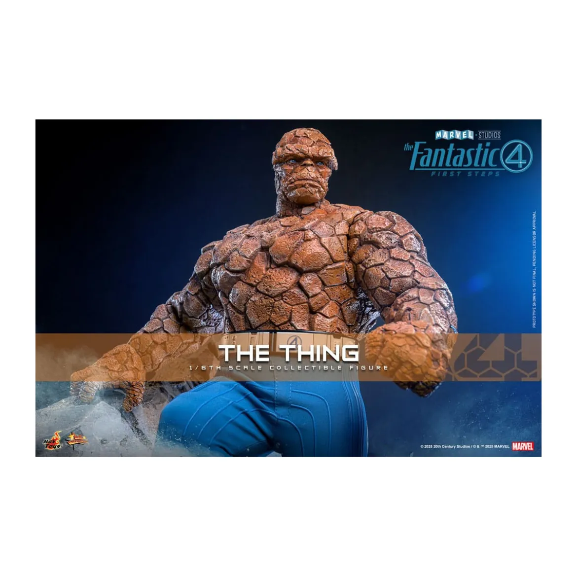 Hot Toys Marvel - Fantastic Four: First Steps - The Thing MMS 1/6 - La Chose