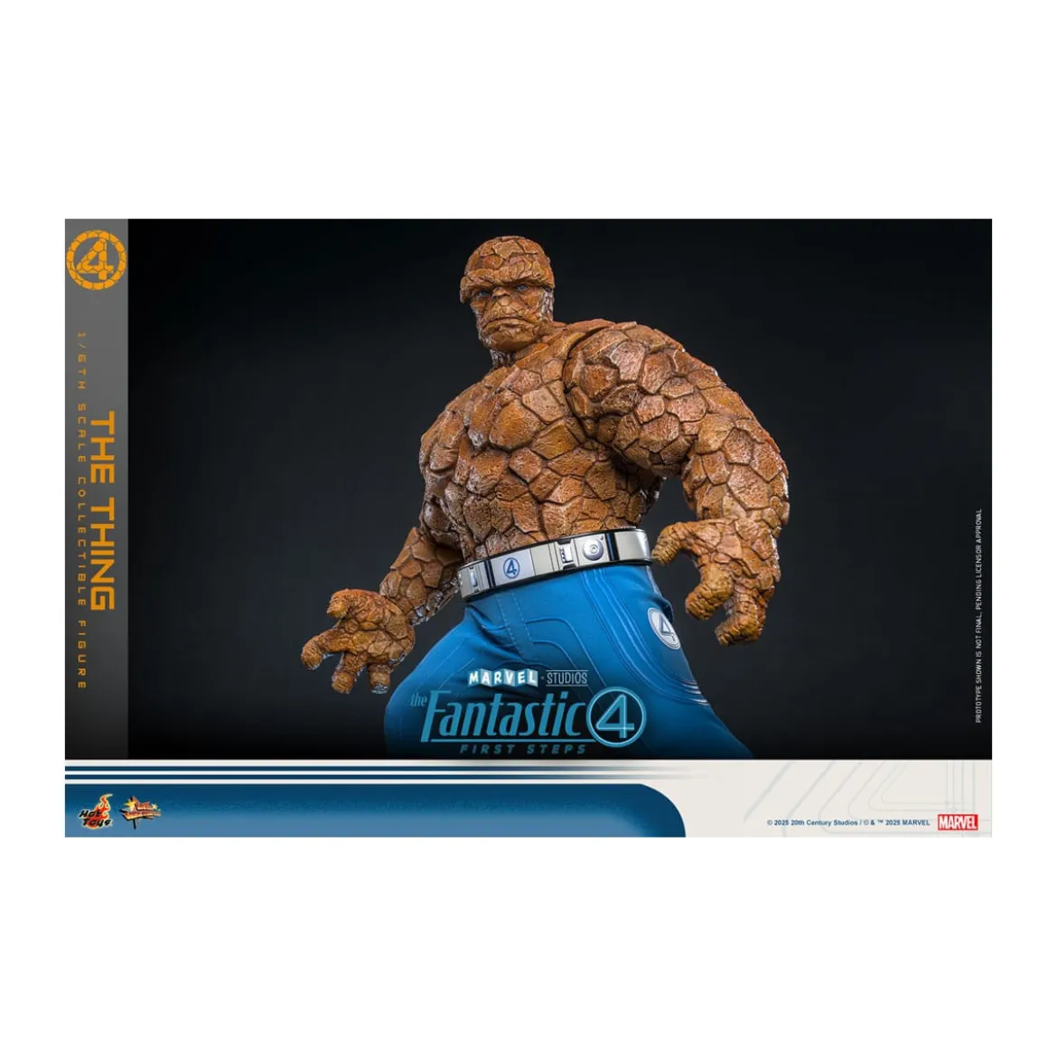 Hot Toys Marvel - Fantastic Four: First Steps - The Thing MMS 1/6 - La Chose