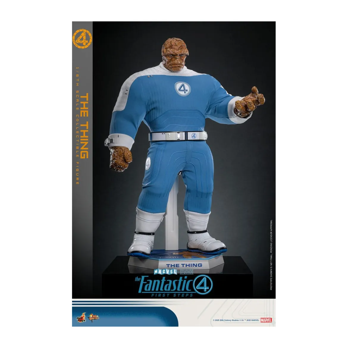 Hot Toys Marvel - Fantastic Four: First Steps - The Thing MMS 1/6 - La Chose