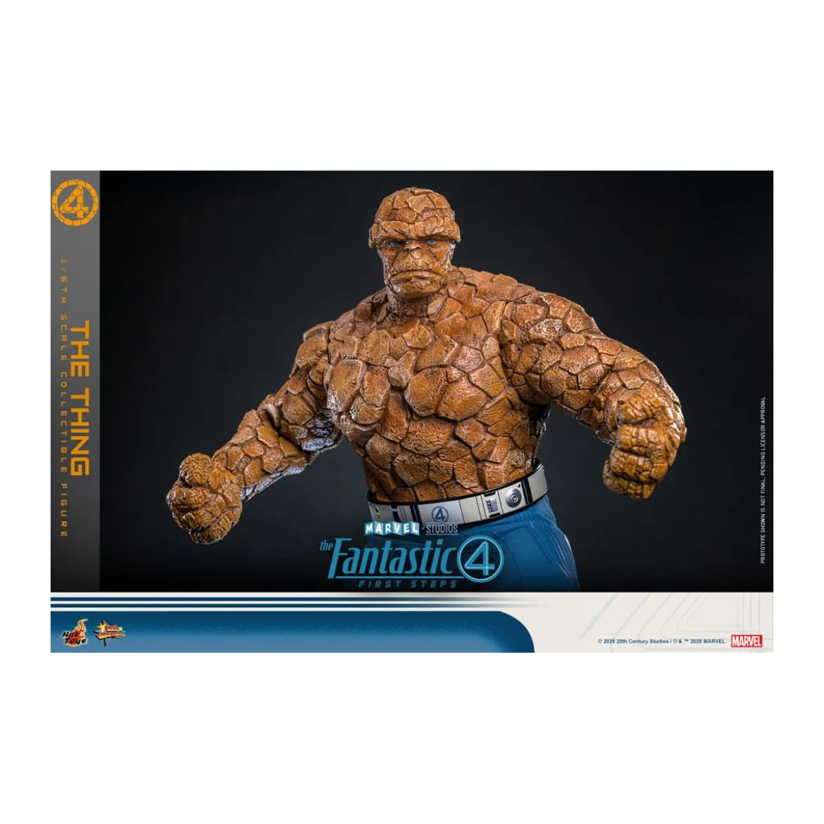 Hot Toys Marvel - Fantastic Four: First Steps - The Thing MMS 1/6 - La Chose