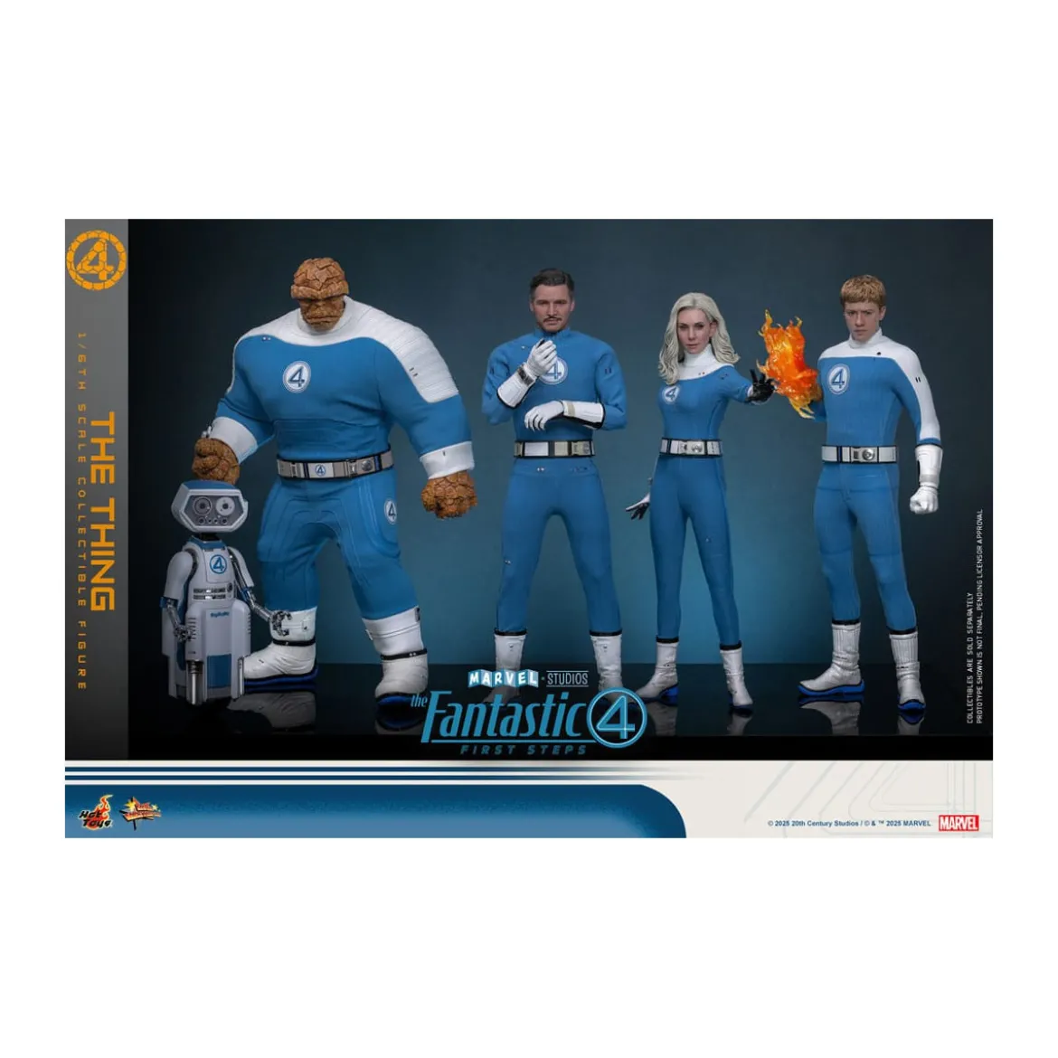 Hot Toys Marvel - Fantastic Four: First Steps - The Thing MMS 1/6 - La Chose