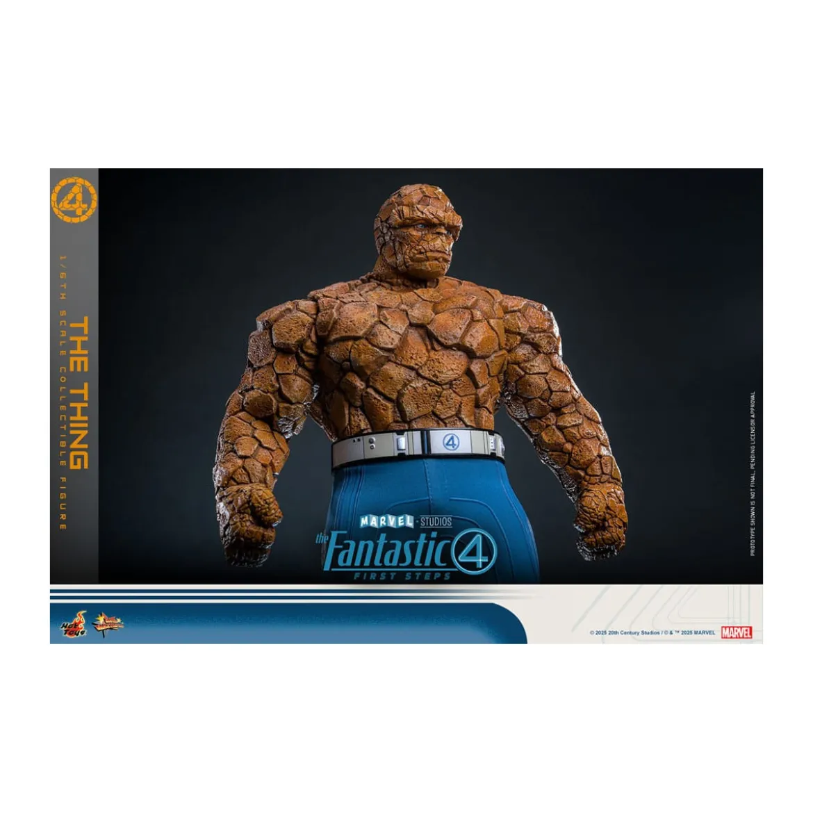 Hot Toys Marvel - Fantastic Four: First Steps - The Thing MMS 1/6 - La Chose