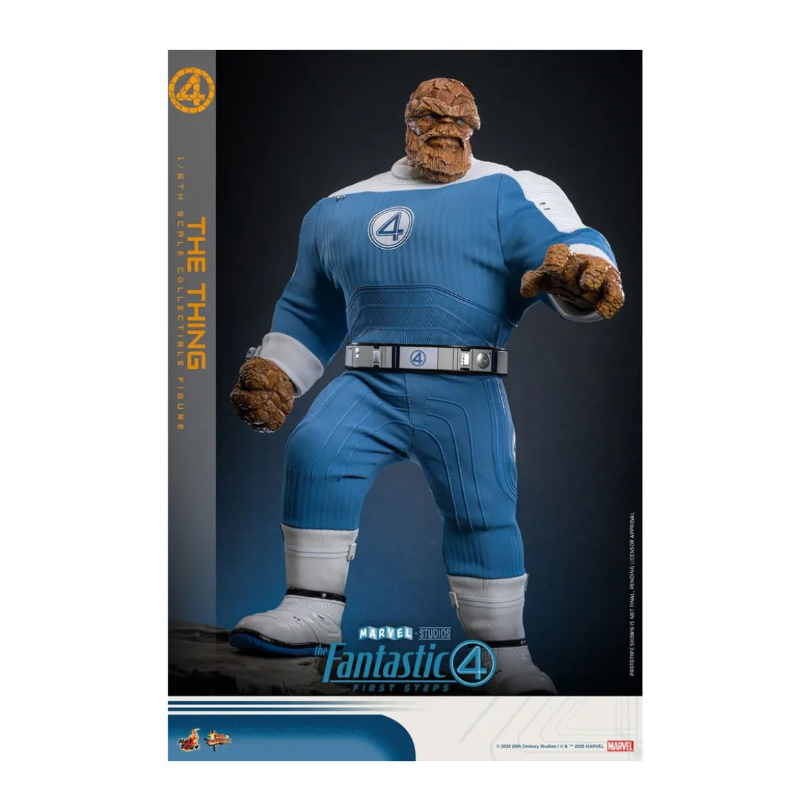 Hot Toys Marvel - Fantastic Four: First Steps - The Thing MMS 1/6 - La Chose