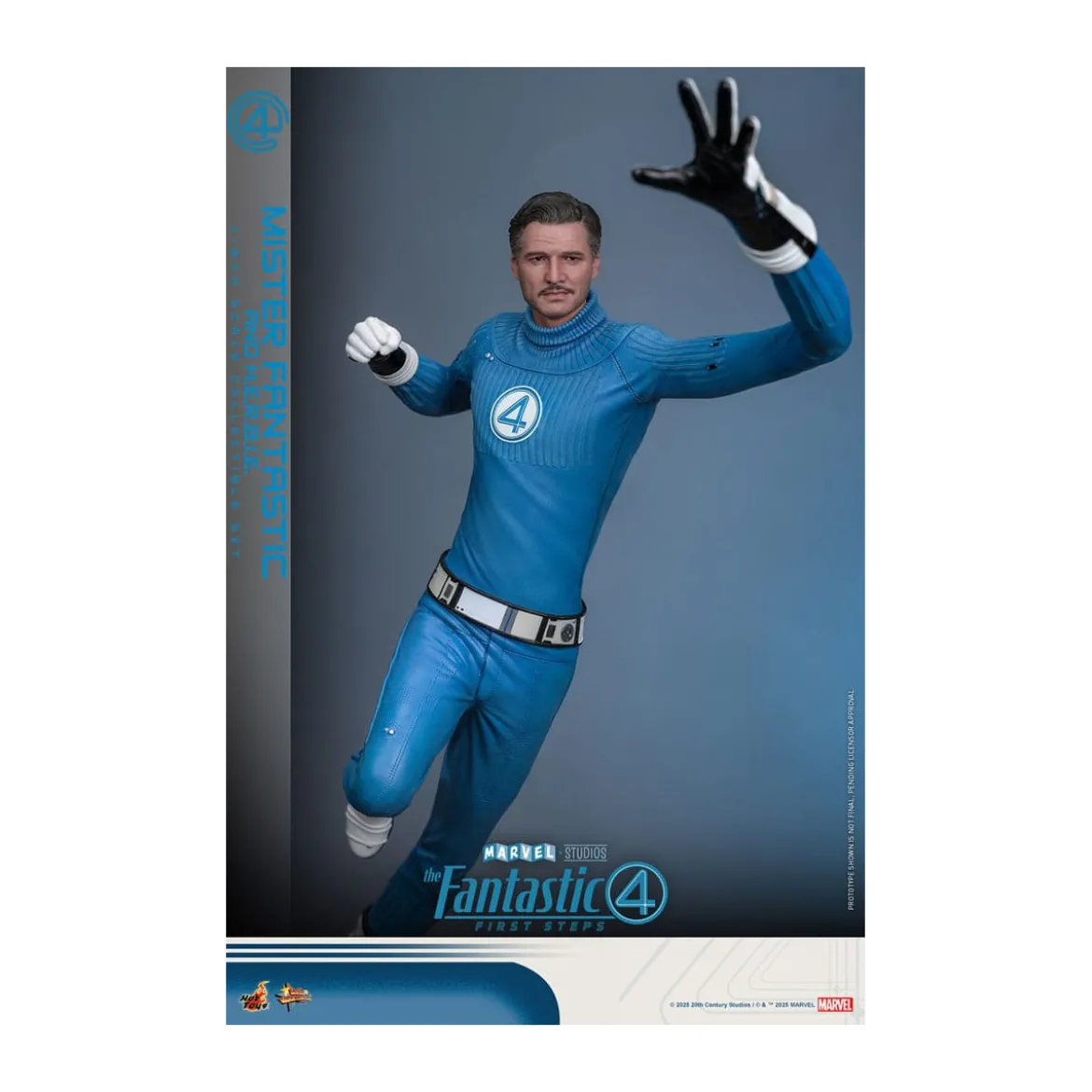 Hot Toys Marvel - Fantastic Four: First Steps - Mister Fantastic & H.E.R.B.I.E. MMS 1/6 - Reed Richards
