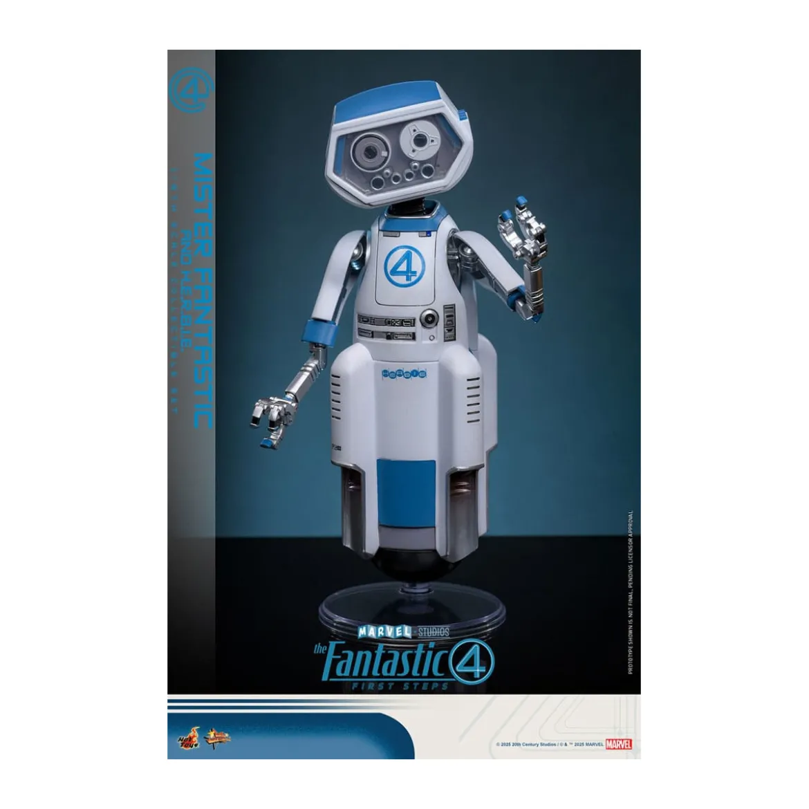 Hot Toys Marvel - Fantastic Four: First Steps - Mister Fantastic & H.E.R.B.I.E. MMS 1/6 - Reed Richards