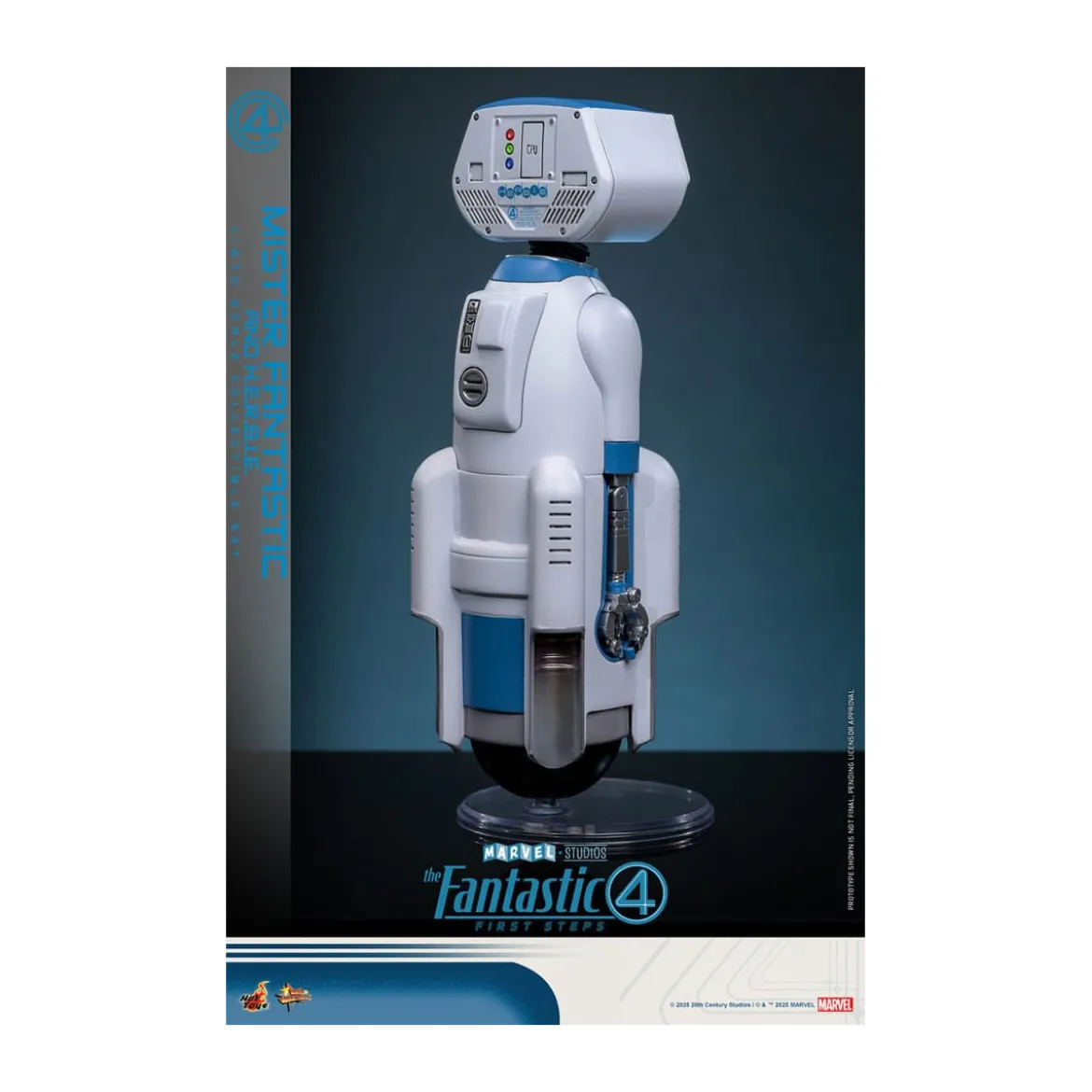 Hot Toys Marvel - Fantastic Four: First Steps - Mister Fantastic & H.E.R.B.I.E. MMS 1/6 - Reed Richards