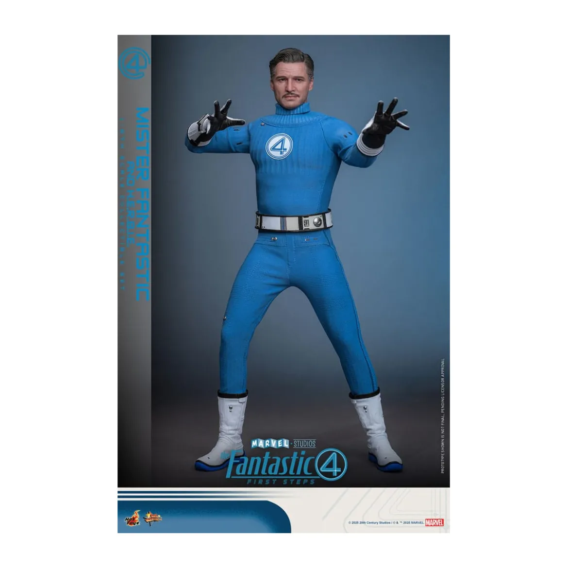 Hot Toys Marvel - Fantastic Four: First Steps - Mister Fantastic & H.E.R.B.I.E. MMS 1/6 - Reed Richards