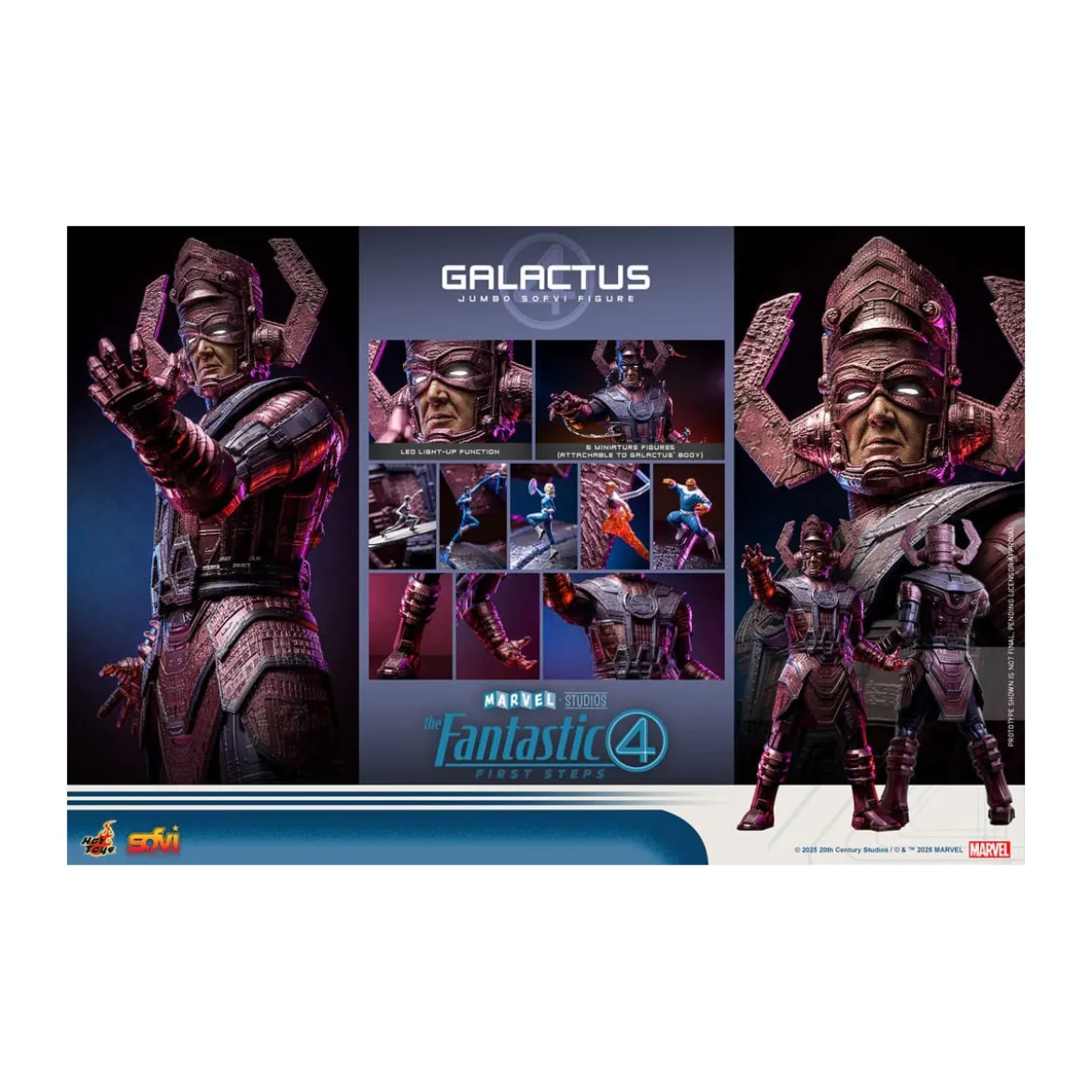 Hot Toys Marvel - Fantastic Four: First Steps - Sofvi Masterpiece GALACTUS - Jumbo Soft Vinyl