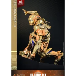 Hot Toys Marvel - Iron Man Mark III (Golden & Copper Gold Version) Die Cast MMS 1/6 - Hot Toys Exclusive
