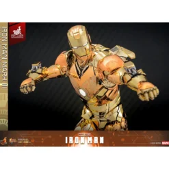 Hot Toys Marvel - Iron Man Mark III (Golden & Copper Gold Version) Die Cast MMS 1/6 - Hot Toys Exclusive