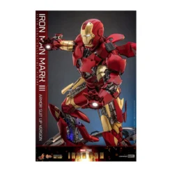 Hot Toys Marvel - Iron Man Mark III (Armor Suit Up Version) Die Cast MMS 1/6