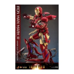Hot Toys Marvel - Iron Man Mark III (Armor Suit Up Version) Die Cast MMS 1/6
