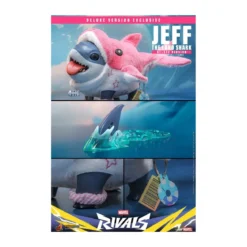 Hot Toys Marvel - Jeff the Land Shark (Deluxe Version) - Marvel Rivals Videogame Masterpiece Series