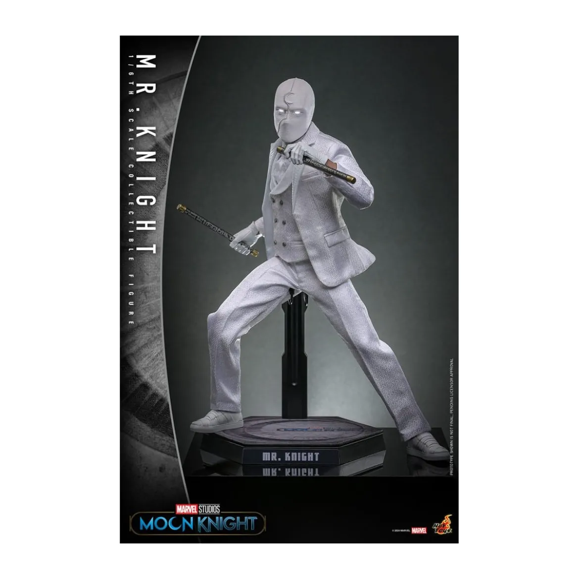 Hot Toys Marvel - Moon Knight - Mr Knight MMS 1/6