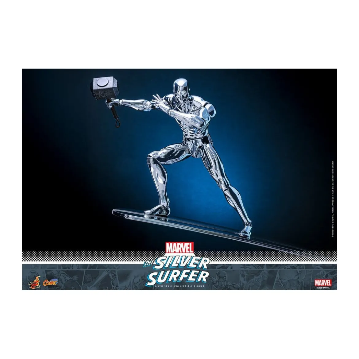 Hot Toys Marvel - Silver Surfer - Comics Masterpiece 1/6