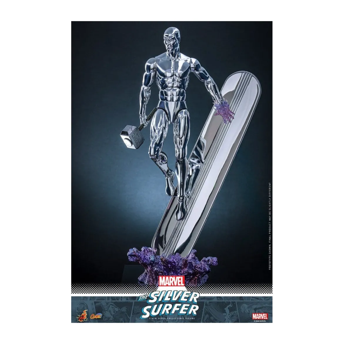 Hot Toys Marvel - Silver Surfer - Comics Masterpiece 1/6