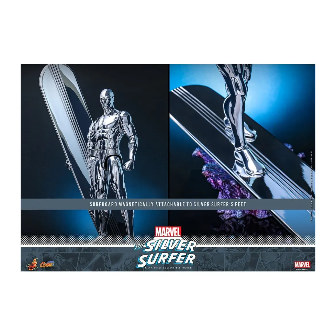 Hot Toys Marvel - Silver Surfer - Comics Masterpiece 1/6