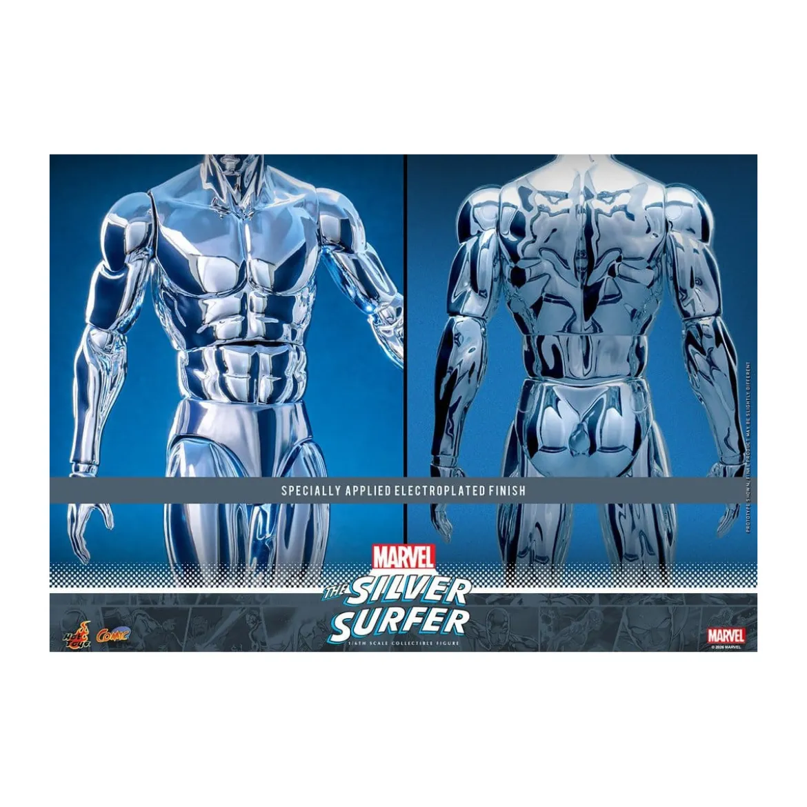 Hot Toys Marvel - Silver Surfer - Comics Masterpiece 1/6