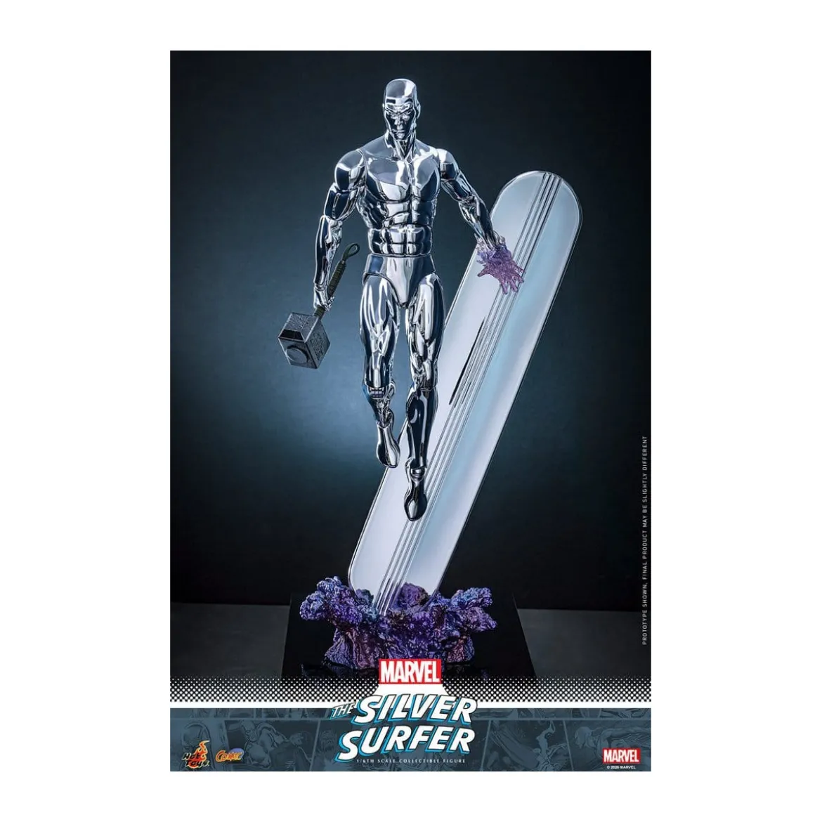 Hot Toys Marvel - Silver Surfer - Comics Masterpiece 1/6