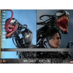 Hot Toys Marvel Spider-Man 3 - Spider man Black Suit Deluxe