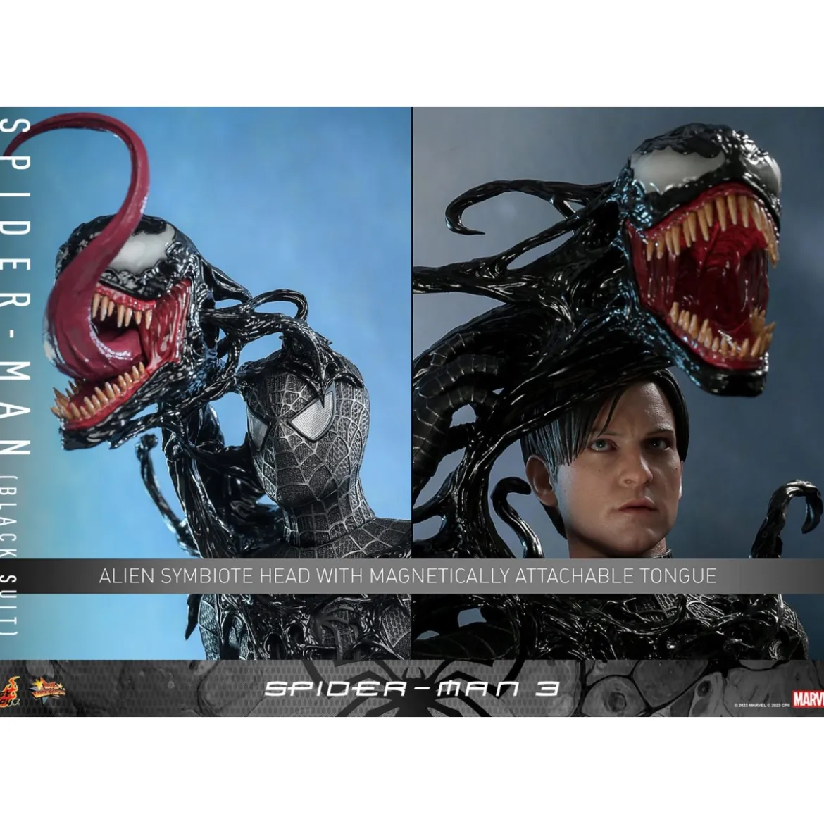Hot Toys Marvel Spider-Man 3 - Spider man Black Suit
